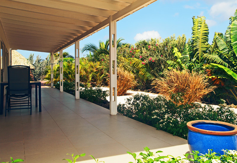 Veranda villa Curoyal, Curacao, Nederlandse Antillen